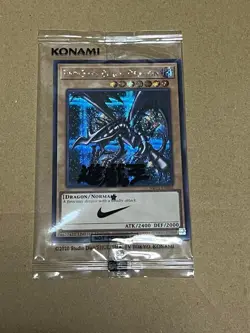 Yugioh Red-Eyes Black Dragon Nike Worlds Promo NKC1-EN002 Collaboration 2025 - Image 1