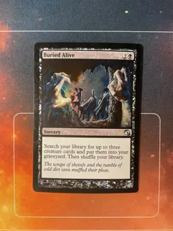 Buried Alive - Foil - Premium Deck: Graveborn - Magic the Gathering - MTG - Image 1