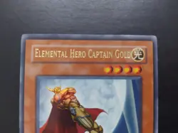 Yugioh - Elemental Hero Captain Gold FOTB-EN014 Ultra Rare 1st Edition - Image 2