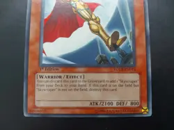 Yugioh - Elemental Hero Captain Gold FOTB-EN014 Ultra Rare 1st Edition - Image 3