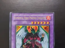 Yugioh - Elemental Hero Phoenix Enforcer EOJ-EN032 Ultra Rare 1st Edition - Image 2