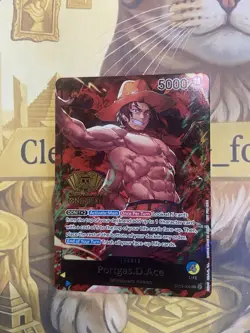 One Piece Card Game 2-Card Foil Lot Ace/Newgate ST13-002 ST15-002 ! Must go! - Image 3