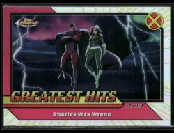 GREATEST HITS #GH-17 2025 Topps Finest Marvel X-Men '97 Collectible Card - Image 1