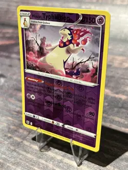 Hisuian Typhlosion 052/189 Reverse Holo SWSH10: Astral Radiance Pokemon Card - Image 3