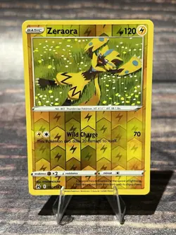 Zeraora 052/159 Reverse Holo Crown Zenith Pokemon Card - Image 1
