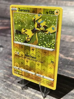 Zeraora 052/159 Reverse Holo Crown Zenith Pokemon Card - Image 3