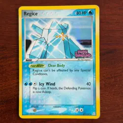 Regice 27/110 Reverse Holo Rare EX Holon Phantoms Pokemon Card DMG - Image 1