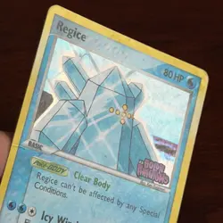 Regice 27/110 Reverse Holo Rare EX Holon Phantoms Pokemon Card DMG - Image 4