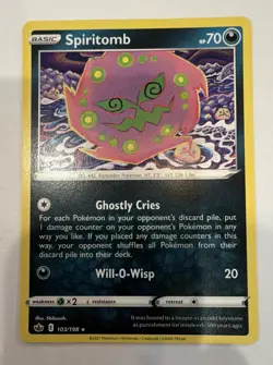 Spiritomb 103/198 Prize Pack Series Cards Holo - Image 2