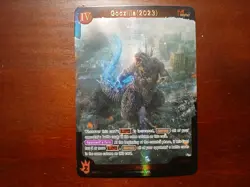 Godzilla Card Game TCG EBP01-010+ SP Super Parallel Rare Foil Godzilla (2023) - Image 1