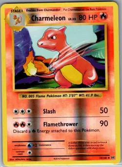 Charmeleon 10/108 Reverse Holo XY - Evolutions - Pokemon Card - NM - Image 1