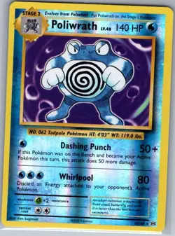 Poliwrath 25/108 Reverse Holo XY - Evolutions - Pokemon Card - NM - Image 1