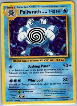 Poliwrath 25/108 Holo XY - Evolutions - Pokemon Card - NM - Image 1