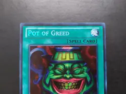 Yugioh - Pot of Greed LCJW-EN061 Secret Rare 1st Edition - Image 2