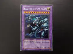 Yugioh - Blue-Eyes Ultimate Dragon JMP-EN005 Secret Rare Promo Limited Edition - Image 1