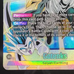 Gotenks FB04-033 SR* Alt Art - Dragon Ball Super Fusion World - Image 5