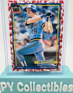 2026 Topps Japan Exclusive KOI FISH ROBIN YOUNT 1991 TOPPS 75th Brewers SP - Image 1