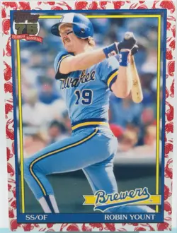 2026 Topps Japan Exclusive KOI FISH ROBIN YOUNT 1991 TOPPS 75th Brewers SP - Image 2