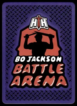 2026 Bo Jackson Battle Arena TECMO BOWL BOBA PL-1 PL1 SSP Sticky Situation - Image 2