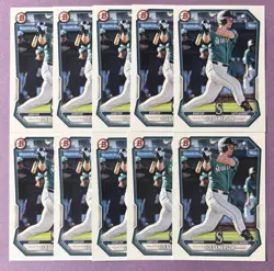 (10) 2026 Bowman Colt Emerson Seattle Mariners Rookie Card RC Lot #BP-108 - Image 1