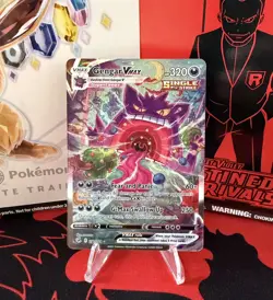 Gengar VMAX - 271/264 Alt Art Swsh08: Fusion Strike Pokemon TCG - Image 1