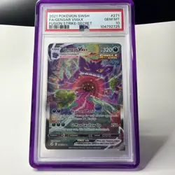 Pokemon Card Gengar VMAX 271/264 Fusion Strike PSA 10 Gem Mint✅ - Image 4