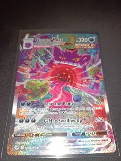 Gengar Vmax 271/264 Fusion Strike Secret Rare Alternate Art Pokemon Card - Image 2