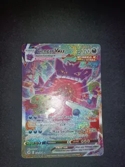 Gengar Vmax 271/264 Fusion Strike Secret Rare Alternate Art Pokemon Card - Image 5