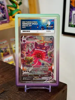 Gengar VMAX 271/264 Pokemon TCG 2021 Fusion Strike Alt Art ACE 9 MINT - Image 1