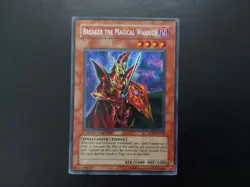 Yugioh - Breaker the Magical Warrior MC2-EN002 Secret Rare Promo - Image 1