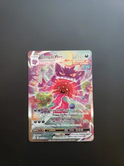 Gengar VMAX Alt Art Secret Rare 271/264 Fusion Strike Holo Pokemon Card NM/M - Image 1