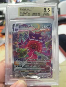 Pokemon Gengar VMAX Alternate Art Holo Secret Rare 271/264 Fusion Strike BGS 9.5 - Image 2