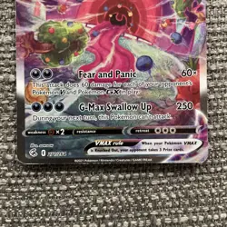 Pokemon Cards Gengar Vmax Fusion Strike Secret 2021 Full Art 271/264 - Image 3