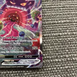 Pokemon Cards Gengar Vmax Fusion Strike Secret 2021 Full Art 271/264 - Image 5