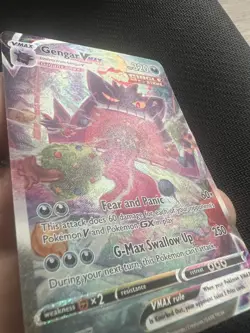 Pokemon Gengar VMAX Alt Art TCG 271/264 Fusion Strike English - Image 2