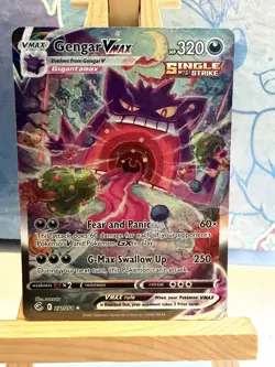 Pokemon Gengar VMAX Alt Art TCG 271/264 Fusion Strike English - Image 1