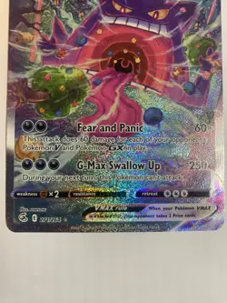 Pokemon Gengar VMAX Alt Art TCG 271/264 Fusion Strike English Near Mint / M - Image 2
