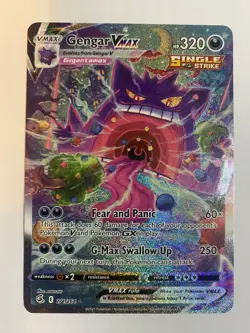 Pokemon Gengar VMAX Alt Art TCG 271/264 Fusion Strike English Near Mint / M - Image 5