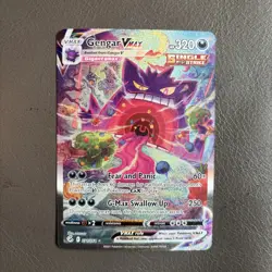 Gengar VMAX 271/264 Alt Art Secret Rare Fusion Strike Pokemon Card - Image 1