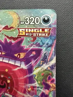 Gengar VMAX Fusion Strike 271/264 | Damaged / Creased | Alt Art | Pokemon Card - Image 5