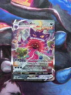 Pokemon TCG Gengar VMAX Alt Art 271/264 Fusion Strike Near MINT ( Read Desc) - Image 1