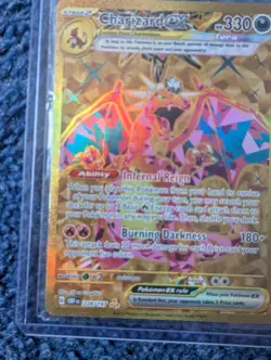 Pokemon TCG Charizard EX Obsidian Flames Card 228/197 Near Mint Condition - Image 4