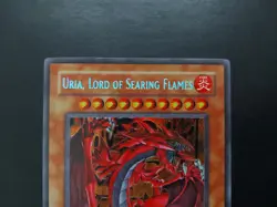Yugioh - Uria, Lord of Searing Flames CT03-EN005 Secret Rare Promo - Image 2