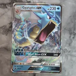 Pokemon TCG - Sun & Moon Black Star Promo Card - Gyarados GX SM212 - Image 1