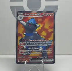 Pokemon TCG Pitch Black Rampardos Ex 100/084 Full Art - Image 1
