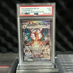 PSA 7 Pokemon Charizard ex Obsidian Flames 223/197 Special Illustration Rare - Image 1