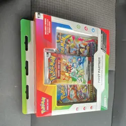 Pokemon TCG First Partner Illustration Collection Series 1 2 Packs + 3 Promo - Image 2