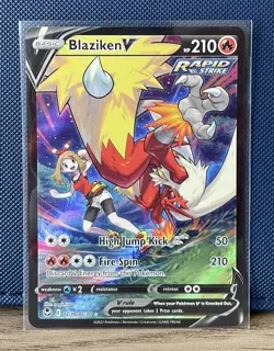 Pokemon TCG - Silver Tempest Trainer Gallery - Blaziken V Tg14/Tg30 - Image 1