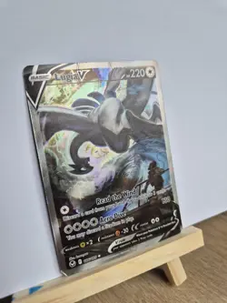 Pokemon TCG Lugia V 186/195 Silver Tempest Full Art Holo Ultra Rare 220 HP EN - Image 3