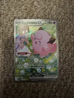 Pokemon TCG Journey Together Lillie's Clefairy Card 184/159 Near Mint Sir - Image 1
